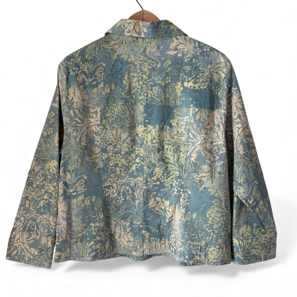 Susan Bristol Vintage Floral Button Jacket – Women’s Large - Picture 2 of 9
